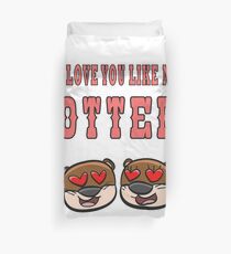 Otter - I love you like no otter Bettbezug