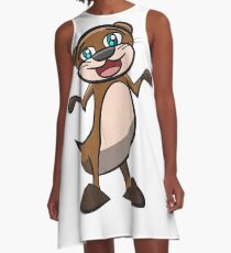 Otter - what? A-Linien Kleid