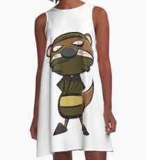 Otter - Ninja Mode A-Linien Kleid