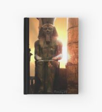 sunset at Luxor Hardcover Journal