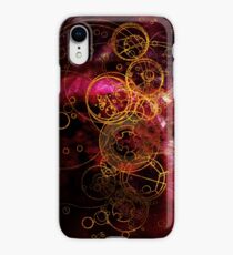 Time Lord Writing (red) iPhone XR Case
