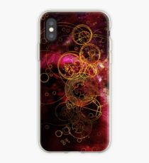 Time Lord Writing (red) iPhone Case