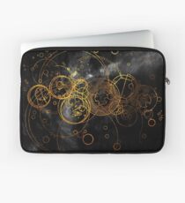 Time Lord Writing (black) Laptop Sleeve