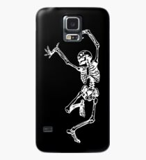 Tanz mit dem Tod (weiß) Hülle & Klebefolie für Samsung Galaxy