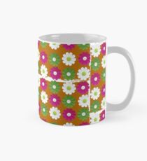Fresh daisies on a torn bag Mug