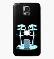 Funda/vinilo para Samsung Galaxy La mascota de Golang: Flash (Negro)