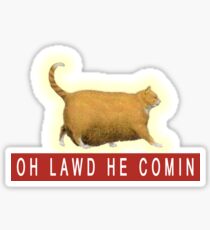 Chonk Cat Meme Sticker