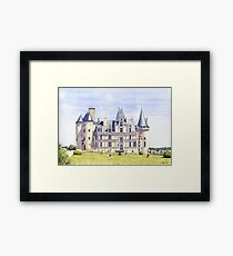 Château at La Rochefoucauld, France Framed Print