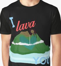 Camiseta gráfica Te lavo