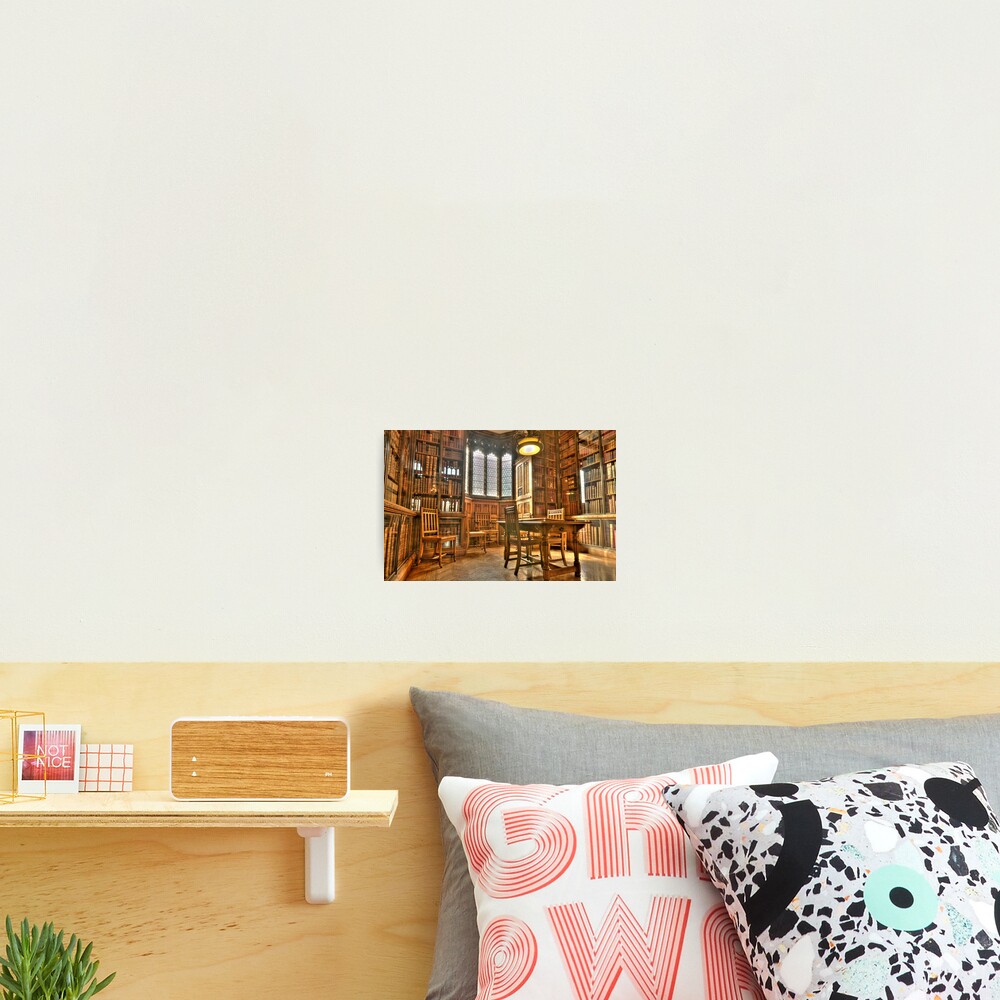 "Quiet Please in the Library" Photographic Print