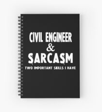 Cuaderno de espiral Regalos Para Ingenieros Civiles