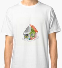 She shed, red roof Classic T-Shirt