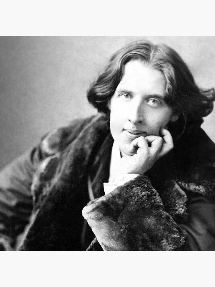 Oscar Wilde Black and White by daltonrowe