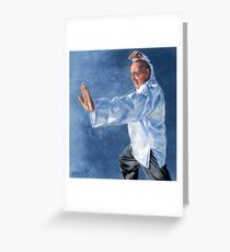 Tai Chi Master Greeting Card
