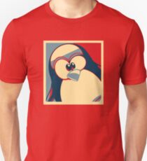 Linux Tux Obama poster red blue Unisex T-Shirt