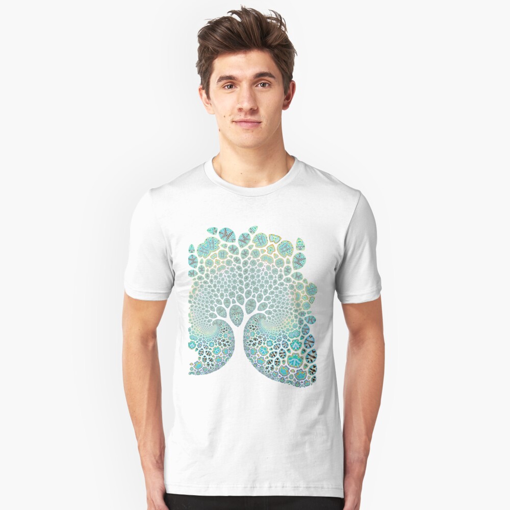 Fractured Tree 1 Slim Fit T-Shirt