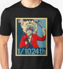 Elizabeth Warren Indianerprozentsatz Unisex T-Shirt
