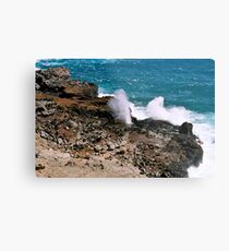 Nakalele Blowhole Metal Print