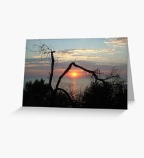Sandringham Sunset Greeting Card
