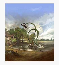 Cthulhu Britannica Photographic Print