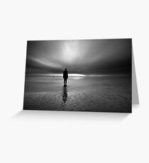 Antony Gormley - Another Place Greeting Card