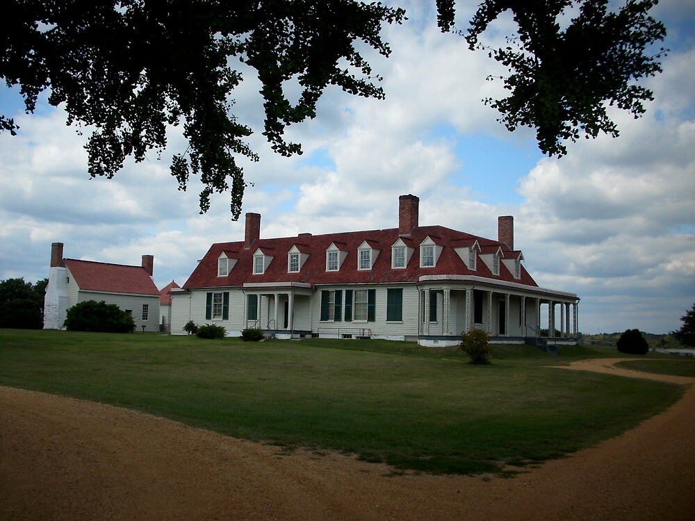 "Appomattox Manor, City Point, Hopewell VA" by AJ Belongia Redbubble