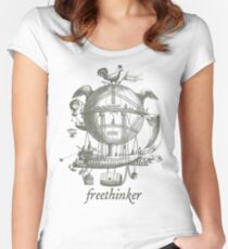 Freethinker Women's Fitted Scoop T-Shirt