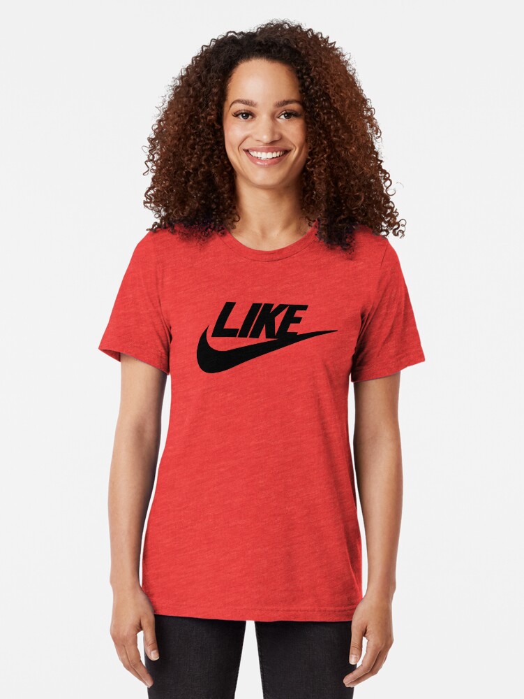 Alternate view of Just Like Tri-blend T-Shirt