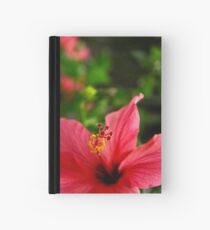 Red Hibiscus Hardcover Journal