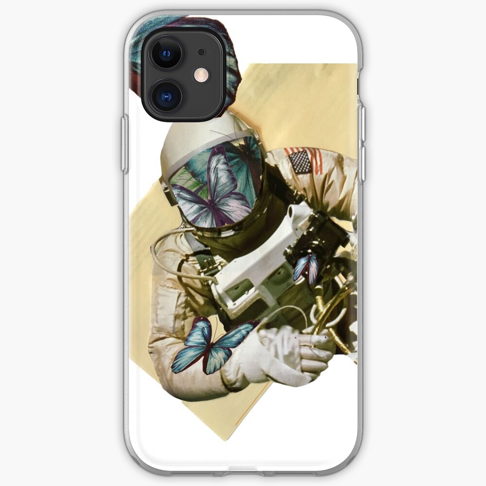 Schmetterlinge im Weltall iPhone-Hülle & Cover