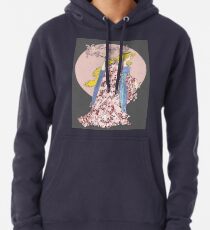 Cherry Blossom Moon Pullover Hoodie
