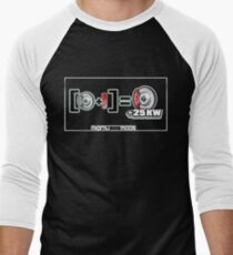 Brake Calipers + Paint = 25kw (for dark shirts) Men's Baseball ¾ T-Shirt
