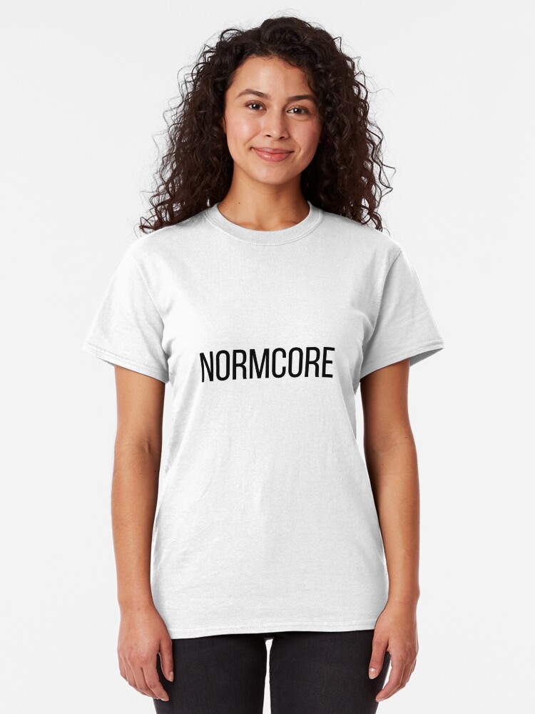 Alternative Ansicht von NORMCORE white HARDCORE NORMAL Classic T-Shirt