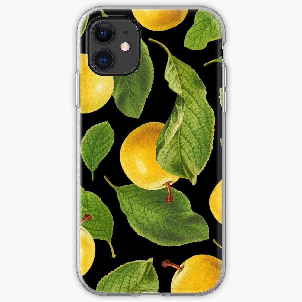 Botanical Vintage Fruit iPhone Soft Case