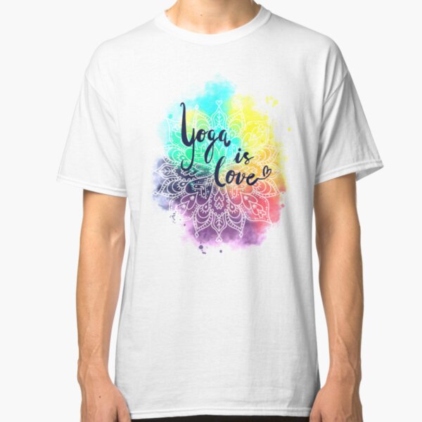 Yoga is love - mandala Classic T-Shirt