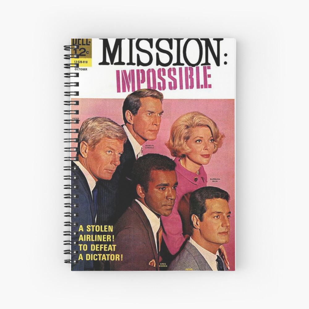 Mission Impossible Spiral Notebook