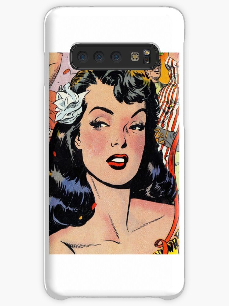 Black Hair Betty Paige Pinup Girl With Flower Bettie Paige Pinup