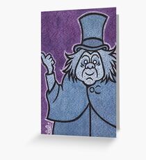 Phineas - Hitchhiking Ghost - The Haunted Mansion Greeting Card