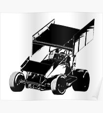 Sprint Car Posters | Redbubble