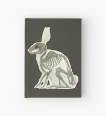 Rabbit Skeleton: Halloween Bunny Anatomy Hardcover Journal