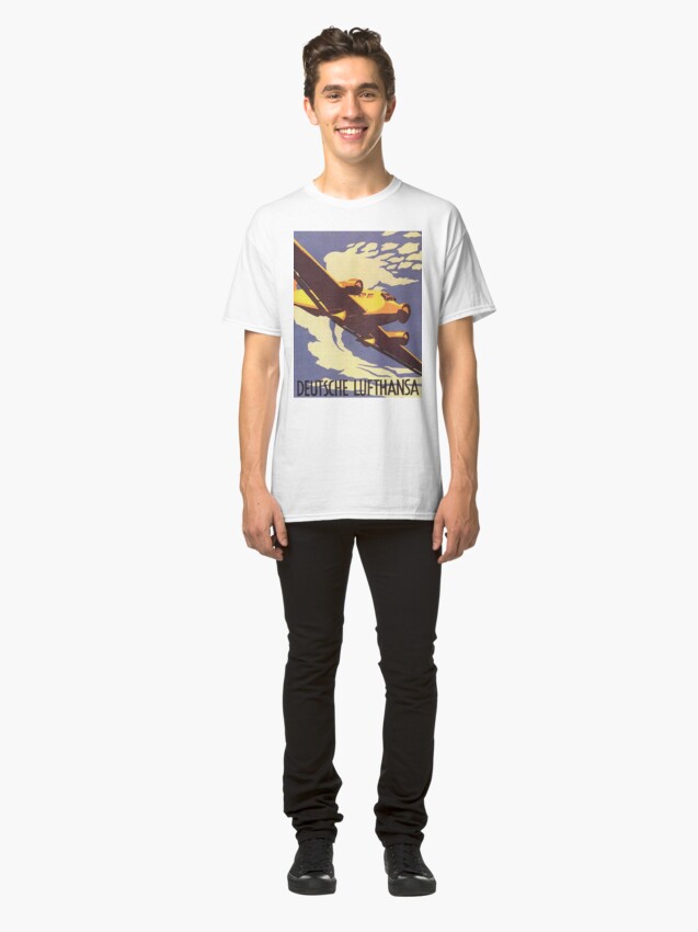Alternate view of Lufthansa Junkers Ju52 Classic T-Shirt
