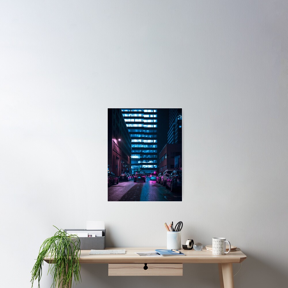 Downtown Montreal Poster