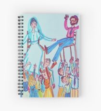 Simcha Jewish Wedding Spiral Notebook