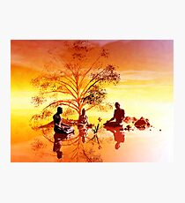 Ficus religiosa Photographic Print
