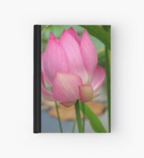 Pink Lotus Hardcover Journal