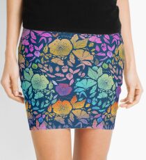 California Blossoms Mini Skirt