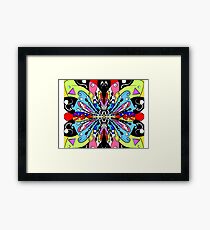 Mosaic design Framed Print