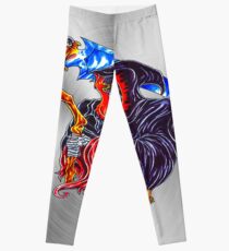 fwc 003 tatoo dämon schädel Leggings
