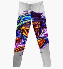 fwc 0033 tatoo dämon schädel Leggings
