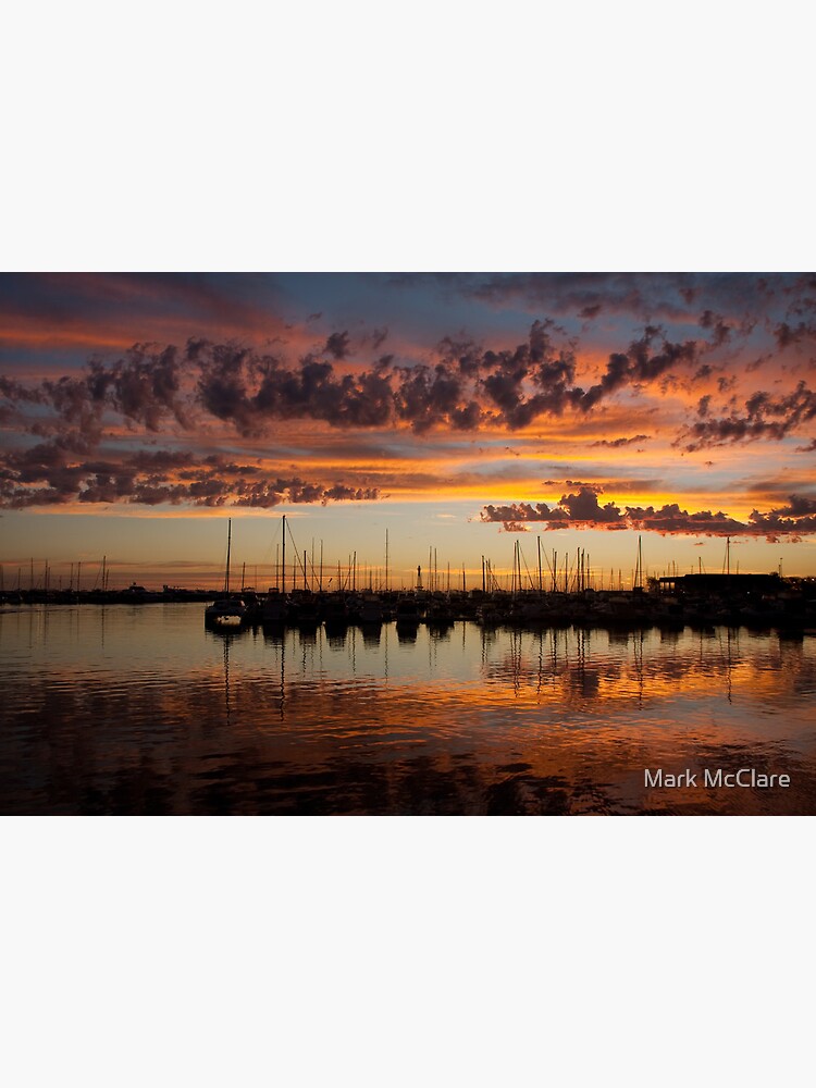 Sunset Harbor by mcclare